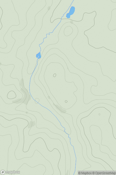 Thumbnail image for Berry Hill [Central and Eastern England] showing contour plot for surrounding peak